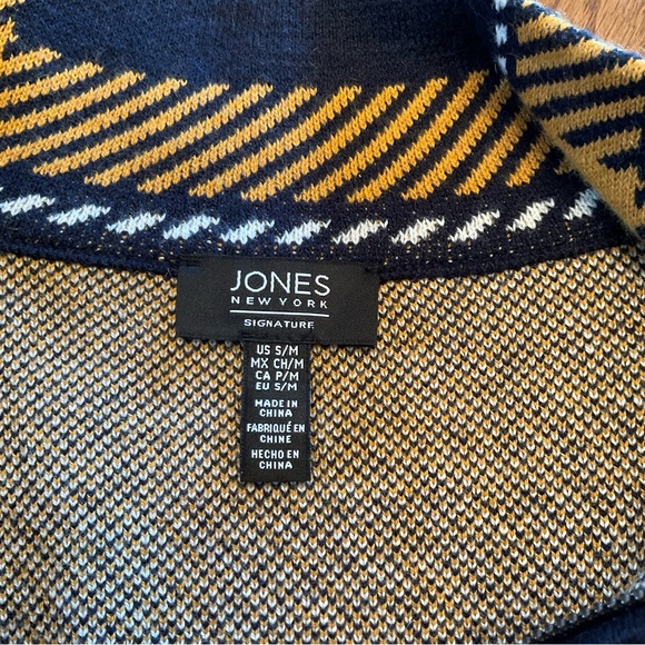 Jones New York Signature Preppy Plaid Poncho, Women’s Sz S - Picture 9 of 9